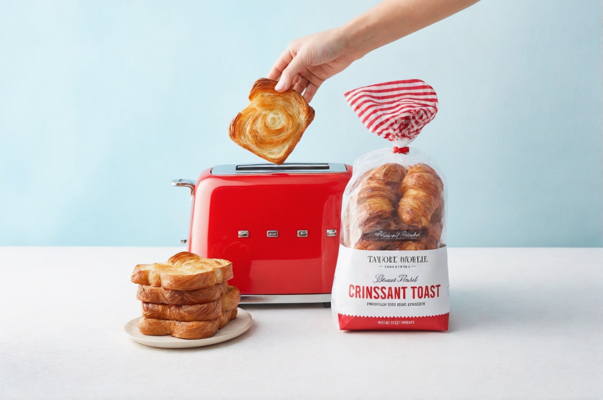 croissant toast bread