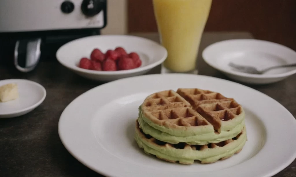 avocado waffles