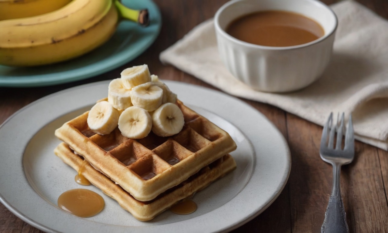 banana waffle recipe