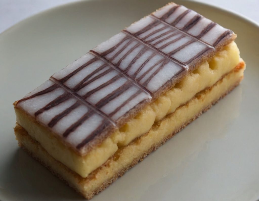 chocolate mille feuille