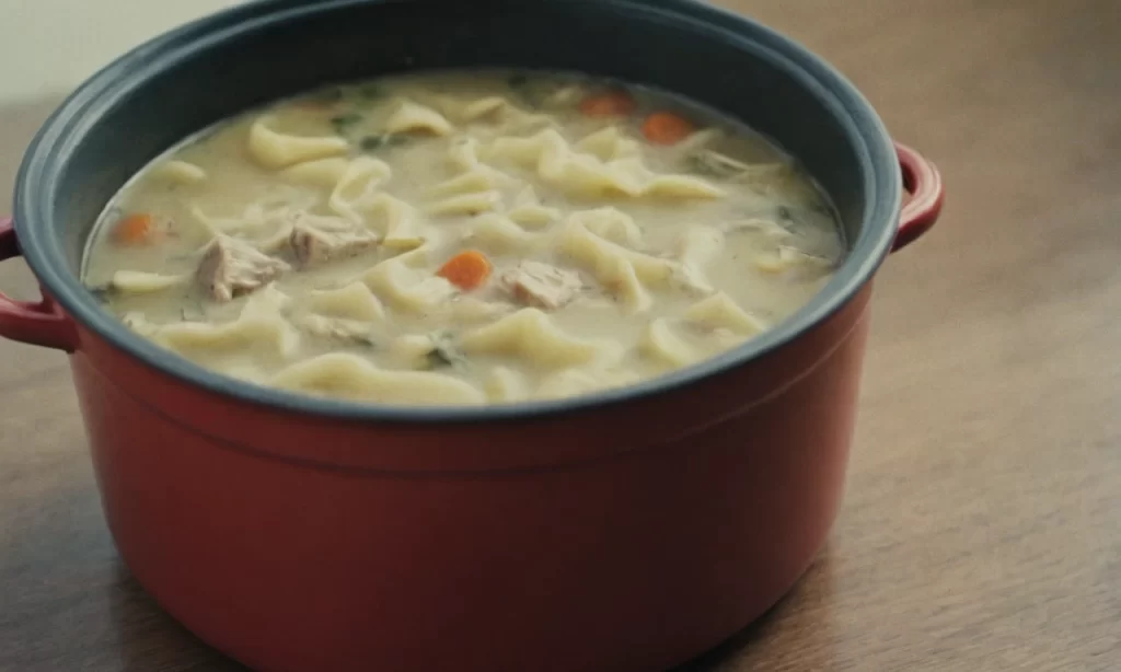 dutch oven chicken noodle soup