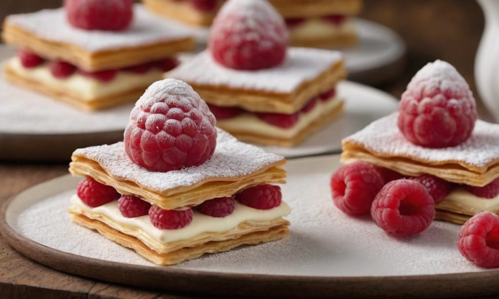 Raspberry Mille Feuille