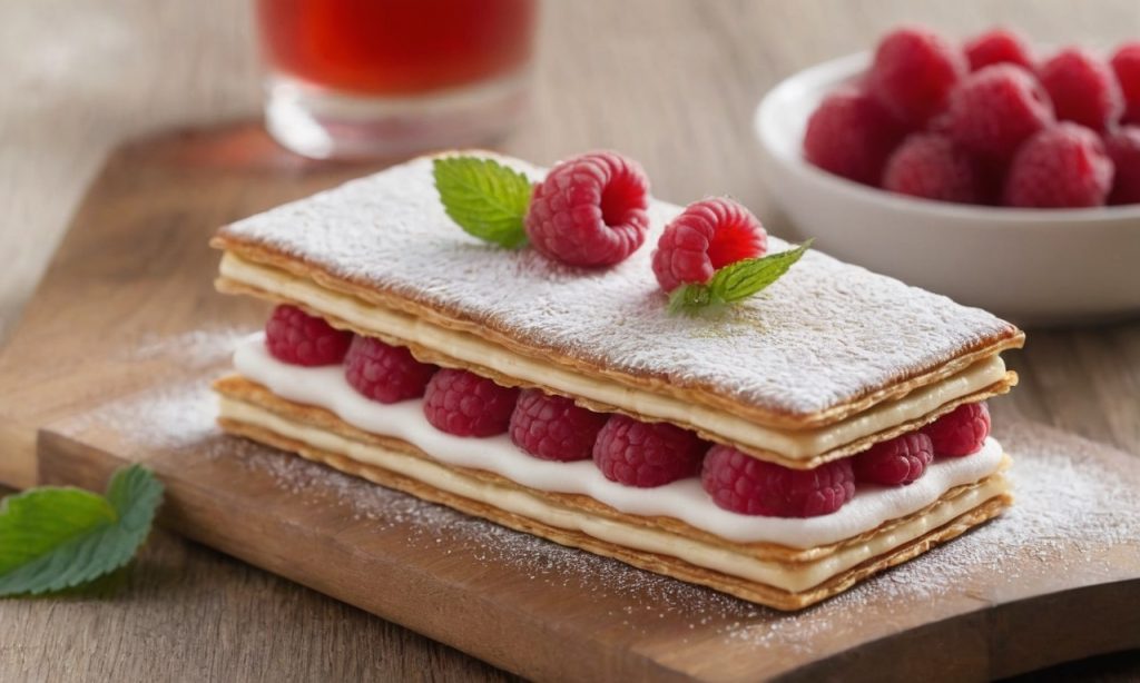 Raspberry Mille Feuille