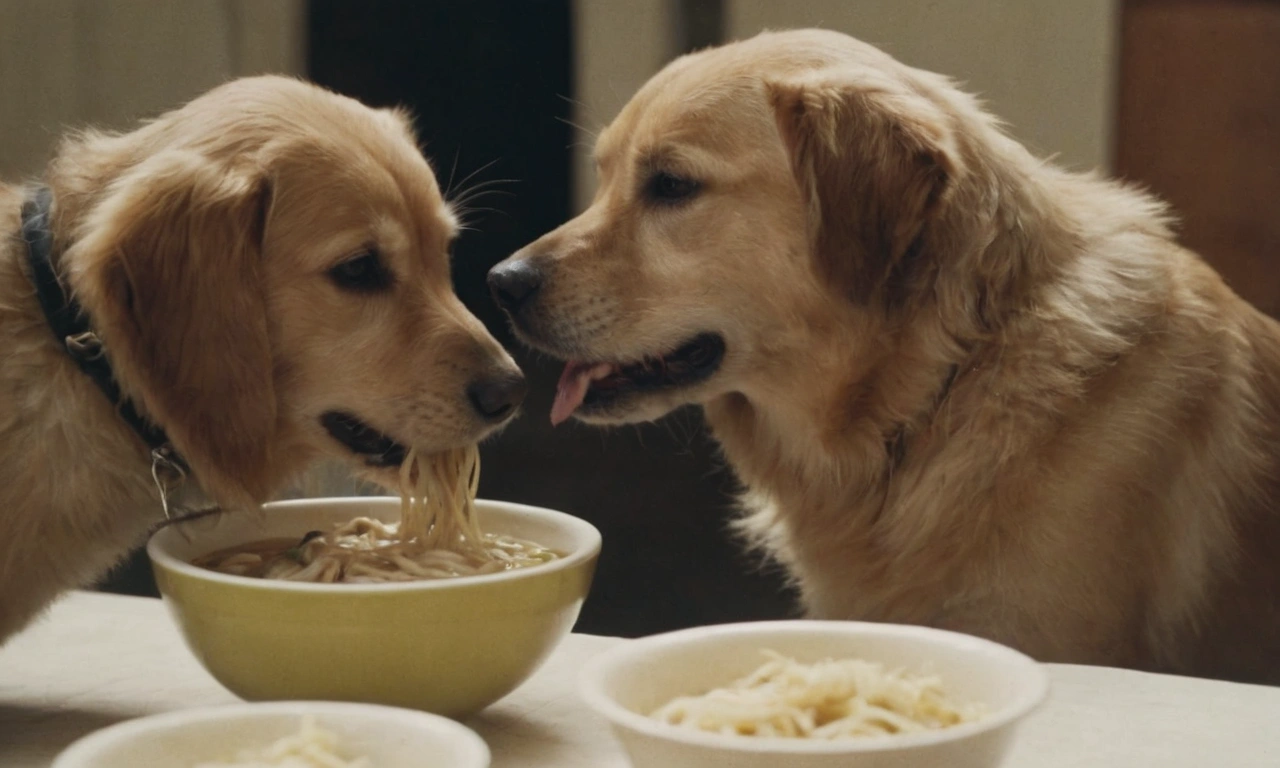 can dogs eat chicken noodle soup