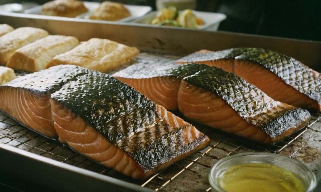 how long to bake salmon at 400