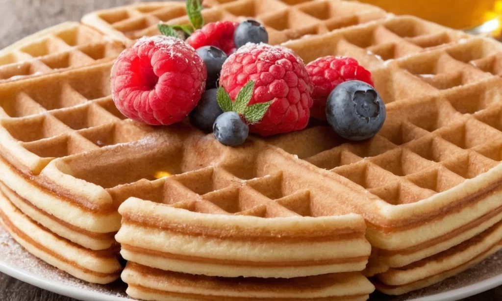 how to make waffles with pancake mix