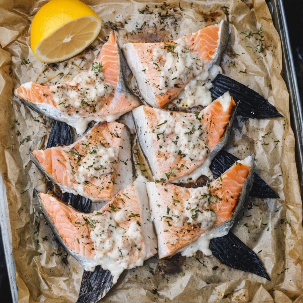 salmon kama