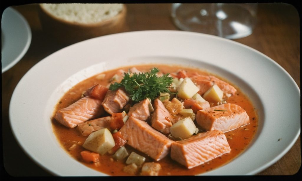 salmon stew recipe