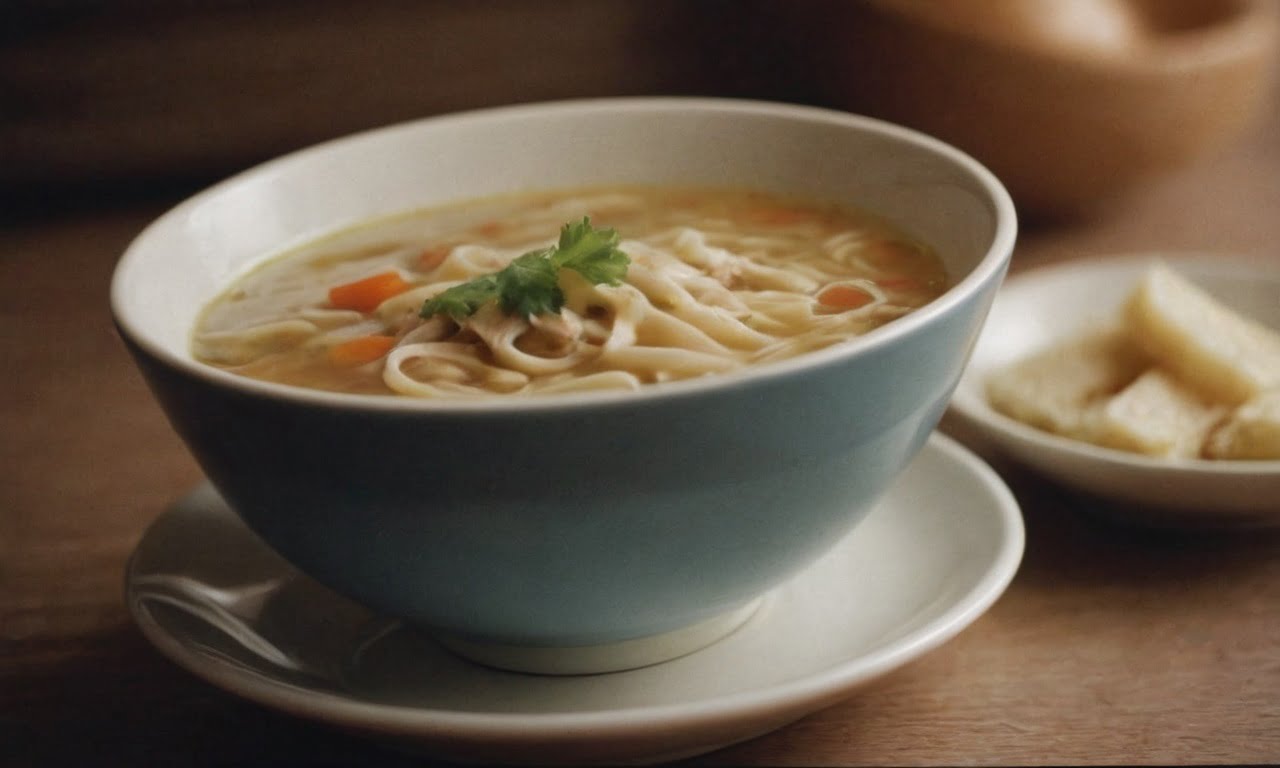 spicy chicken noodle soup