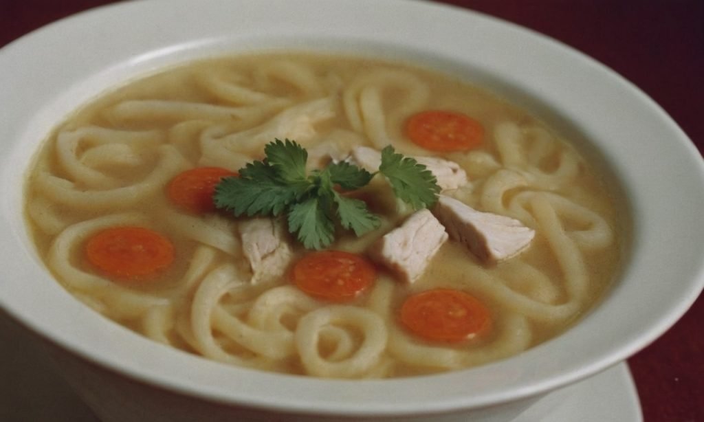 spicy chicken noodle soup