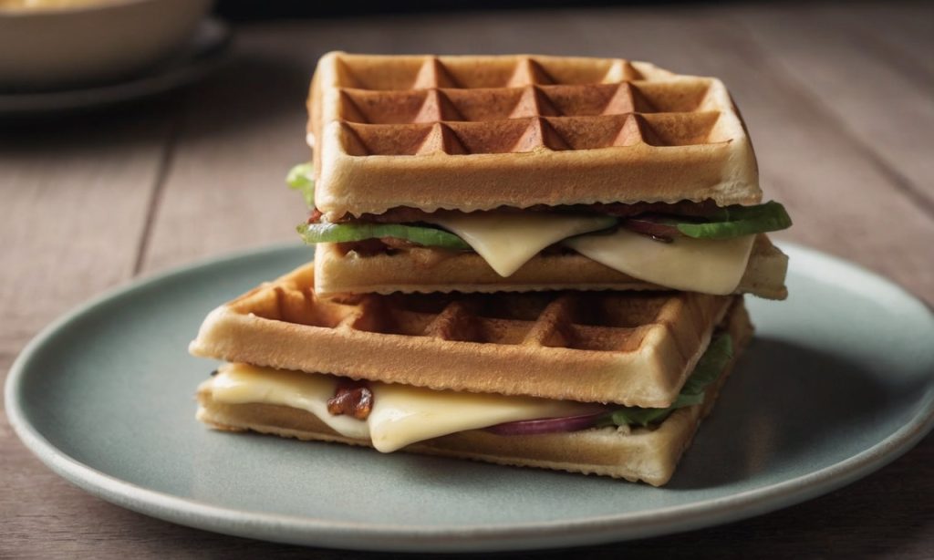 waffle sandwich